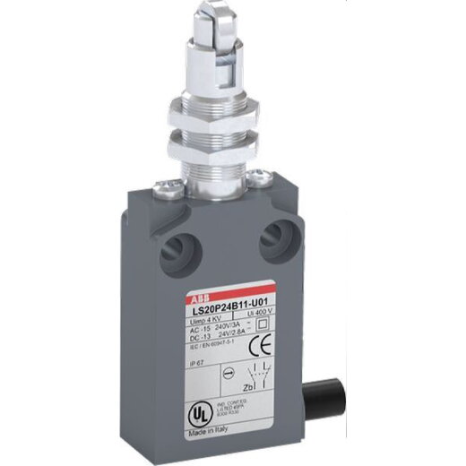 ABB Stotz-Kontakt Kompakt-Positionsschalter LS20P24B11-U01 grau IP67 1SBV015924R3801