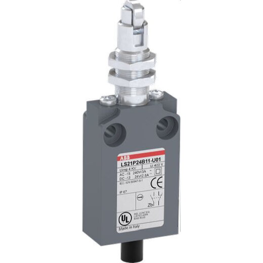 ABB Stotz-Kontakt Kompakt-Positionsschalter LS21P24B11-U01 grau IP67 1SBV016024R3801