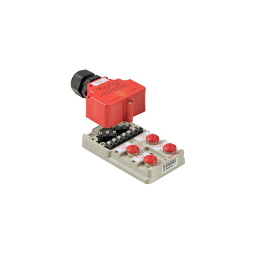 Weidmüller Sensor-/Aktor-Verteiler SAI-4-M-MVV-M12 1: 1 ohne Leitung 2009620000 1 STK
