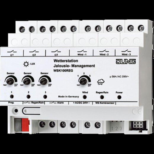 Jung Wetterstation, 6 TE WSK100REG