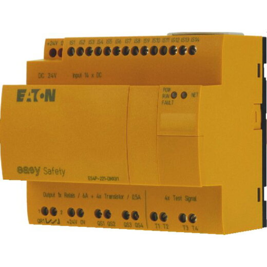 EATON Electric Sicherheitssteuerrelais ES4P-221-DMXX1 24VDC 14DI
