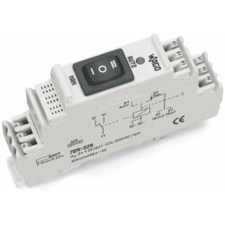 WAGO Schaltrelaisbaustein 789-329 24VDC 1W...