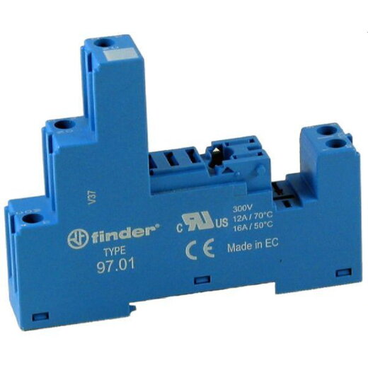 Finder Relaisfassung 97.01 blau 1 STK