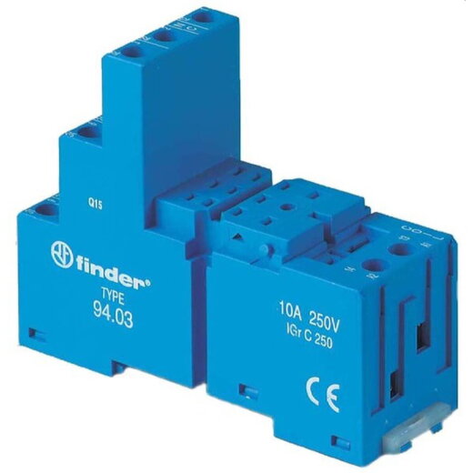 Finder Relaisfassung blau 1 STK