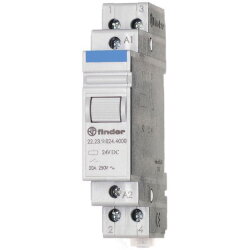 Finder Installations-Relais 1OE 1S 20A 24VDC 1 STK
