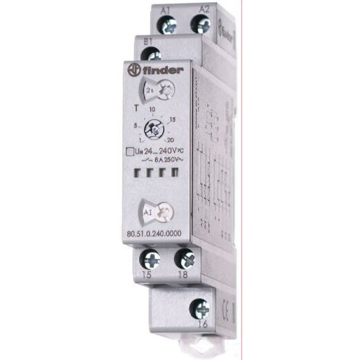 Finder Multifunktions-Zeitrelais 80.51.0.240.0000 1 STK