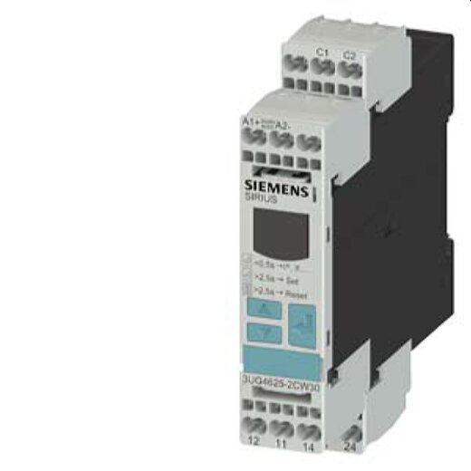 Siemens Überwachungsrelais digital Federzugtechnik 3UG4625-2CW30