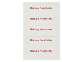 Siemens Beschriftungsfeldeinlage für Wippe 5TG1316