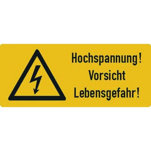 PROTEC.class Maschinenschild Hochspannung PMSHL (.)