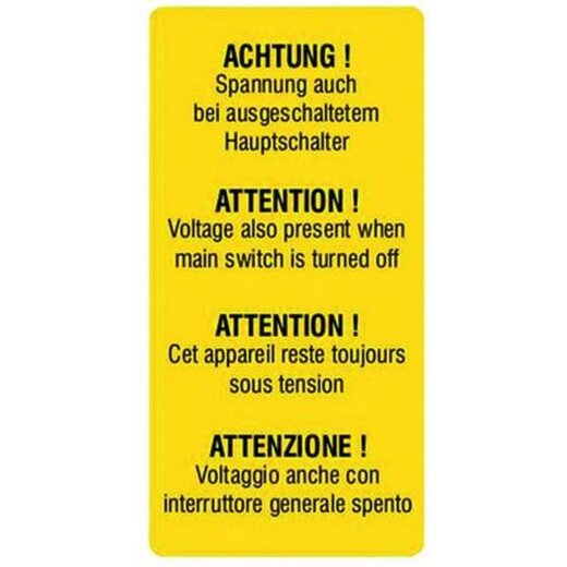 PROTEC.class Maschinenschild Achtung PMSSH (.)