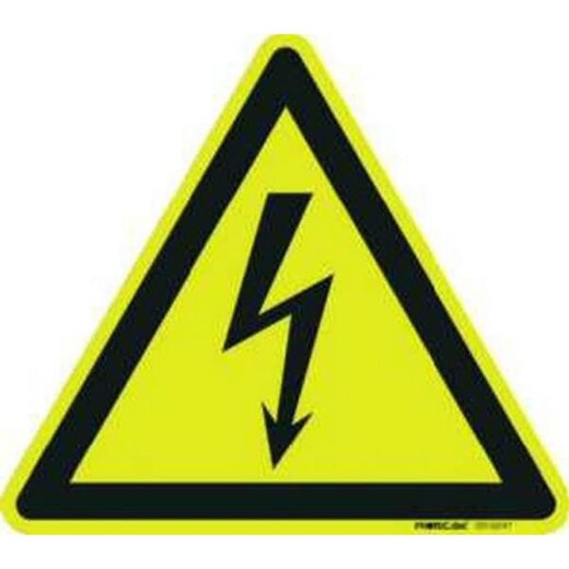 PROTEC.class Warnzeichen 10cm, gelb PWZ 10 (.)