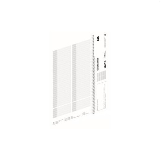 ABB Striebel & John Beschriftungs-System UZT5 zu UK6000 2CPX031429R9999