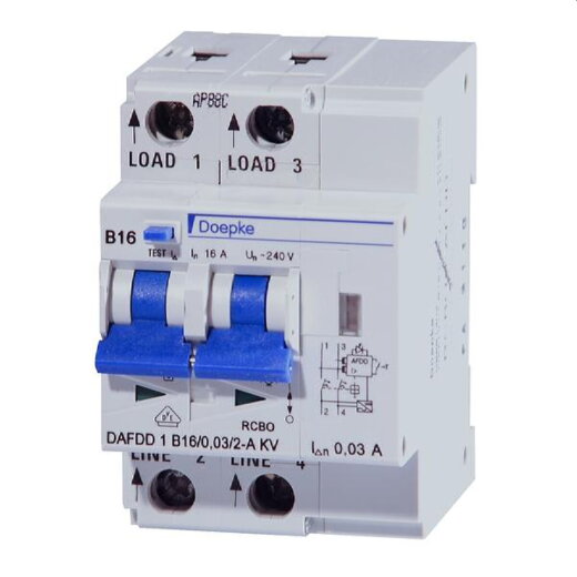 Doepke Brandschutzschalter DAFDD 1 B16/0,03/2-A KV