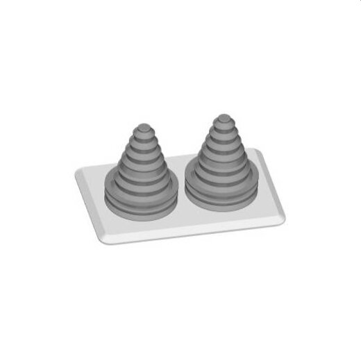 ABB Striebel & John Flansch TZ104 2 Kabeltuellen TwinLine 2CPX010456R9999