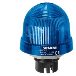 Siemens Einbauleuchte 12-230V UC blau 8WD5300-1AF