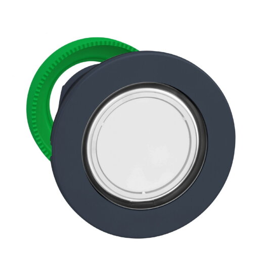 Schneider Electric Leuchtmelder Frontelement flacher Einbau d: 30mm weiss ZB5FV013