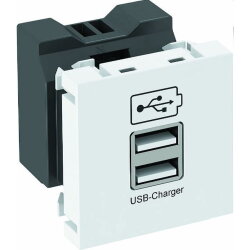 OBO USB Ladegerät MTG-2UC2.1 RW1 mit 2.1 A...