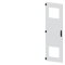 Siemens Tür SIVACON links IP40 1800x500 RAL7035 8MF1850-2UT15-3BA2