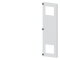 Siemens Türhälfte SIVACON links IP40 2000x500 RAL7035 8MF1050-2UT25-3BA2