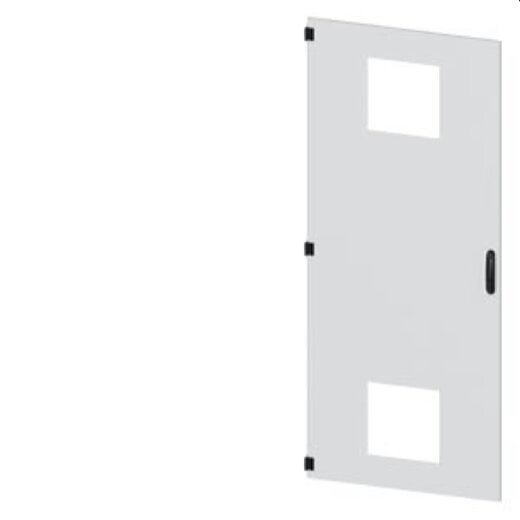 Siemens Tür SIVACON links IP40 2000x800 RAL7035 8MF1080-2UT15-3BA2