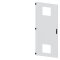 Siemens Tür SIVACON links IP40 2000x800 RAL7035 8MF1080-2UT15-3BA2