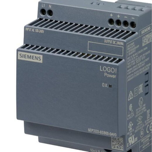 Siemens Stromversorgung LOGO!Power 1phasig DC 24 V/4 A 6EP3333-6SB00-0AY0