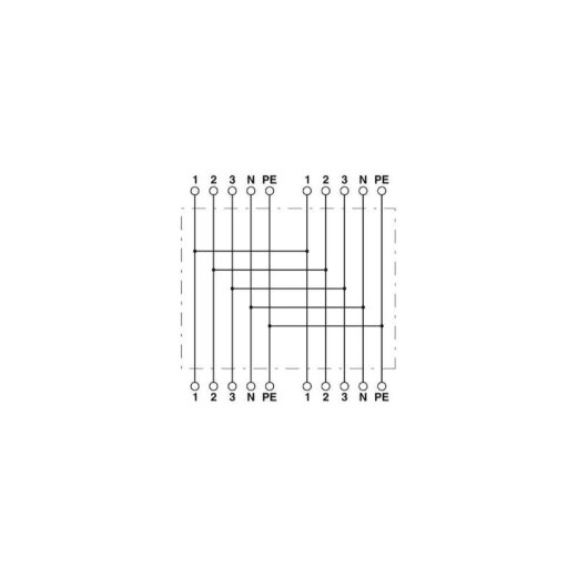 Phoenix Contact H-Verteiler QPD H 4PE2,5 4X9-16 BK schwarz 4+Pepolig