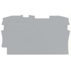 WAGO Abschlussplatte u. Zwischenplatte 2002-1291 für...