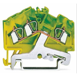 WAGO 3 Leiter Schutzleiterklemme 280-637 2,5qmm...