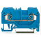 WAGO 2 Leiter Durchgangsklemme 280-904 2,5qmm blau