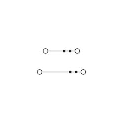 Phoenix Contact Durchgangsklemme UTTB 4 RD 0,14qmm-6qmm rot