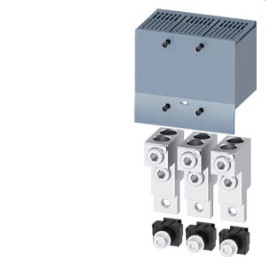 Siemens Rundleiteranschlussklemme 2Kabel Hilfsleiter-Spannungsabgriff 3VA9253-0JC22