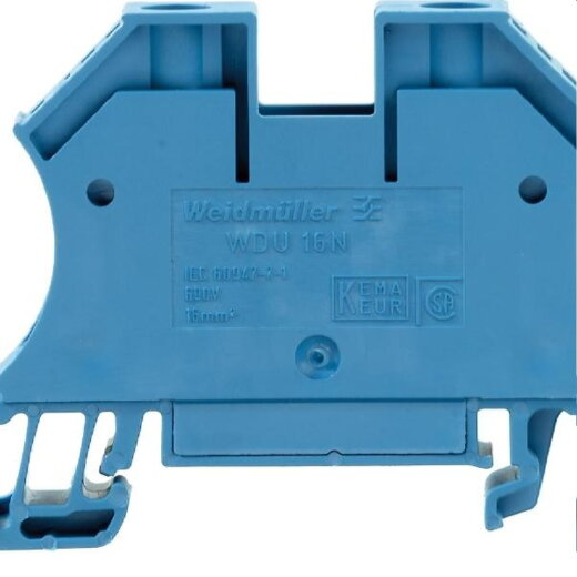 Weidmüller N-Klemme WDU 16N BL 1036180000