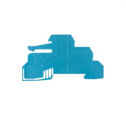 Weidmüller Halteplatte WHP WDL2.5/S BL 1067980000