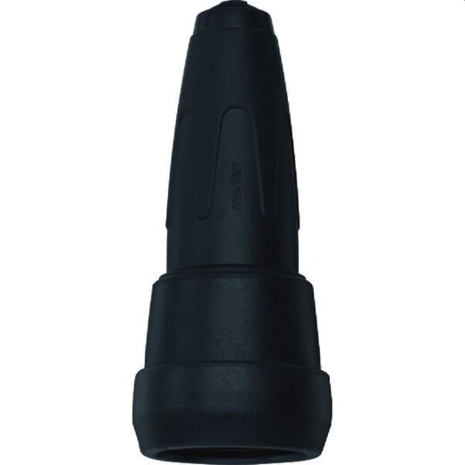 Merten SCHUKO-Vollgummikupplung 172951 schwarz