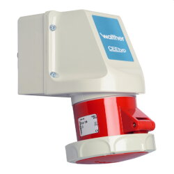 Walther CEE-Wandsteckdose 119 5x16A 119