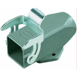 Harting Sockelgehäuse 09200031250 Metall Boden offen 3A