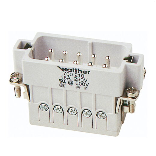 Walther Stift-einsatz 700210 10polig 700210