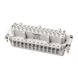 Walther Buchseneinsatz 710124 24polig 710124