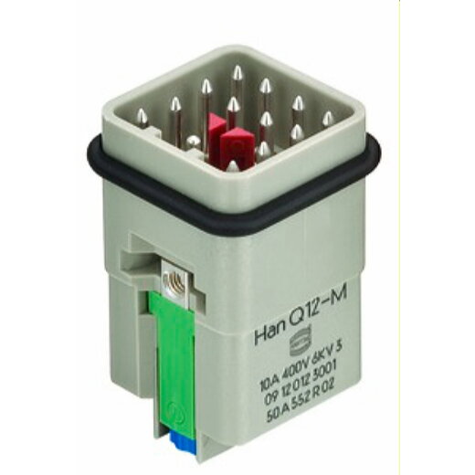 Harting Stiftkontakt 09120123001 Han Q12-M-QL