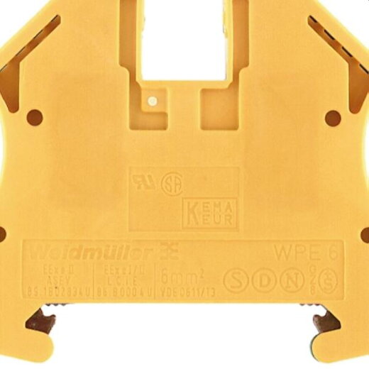 Weidmüller PE-Klemme WPE 6 1010200000