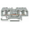 WAGO 3 Leiter Durchgangsklemme 281-681 grau 4qmm