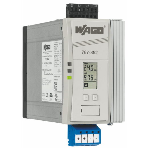 WAGO primär getaktete Stromversorgung 787-852 PRO 3phasig 24VDC 20A