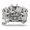 WAGO 3 Leiter Durchgangsklemme 2002-6301 TOBJOB 2,5 (4)mm grau