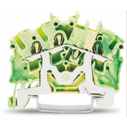 WAGO 3 Leiter Schutzleiterklemme 2002-6307 TOPJOB...