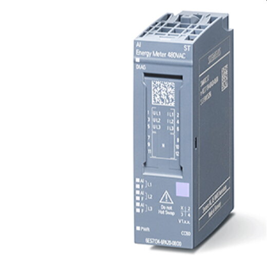 Siemens Ein-/Ausgangsmodul SIPLUS ET 200SP AI EMETER 480VAC TX Rail, 6AG2134-6PA20-4BD0