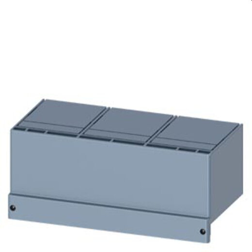 Siemens Klemmenabdeckung frontseitig 3polig 2 Stück 3VW9723-0WF30