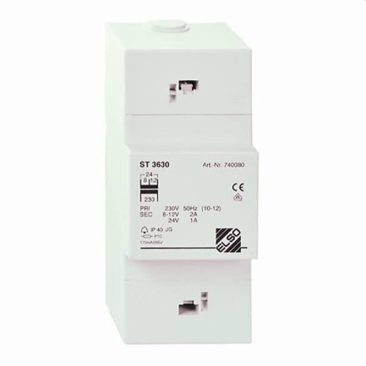 ELSO Steuertrafo 740080 3PLE 24VAC/ 1A SIGMA