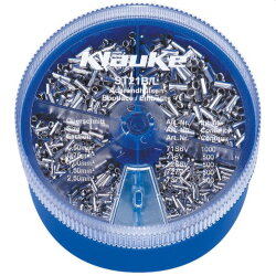 Klauke Streudose mit DIN Aderendhülsen 0,5-2,5qmm ST21B