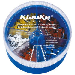 Klauke Streudose mit isol. DIN Aderendhülsen...